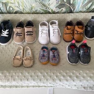 Hi! I am selling these adorable baby shoes. They are like new.